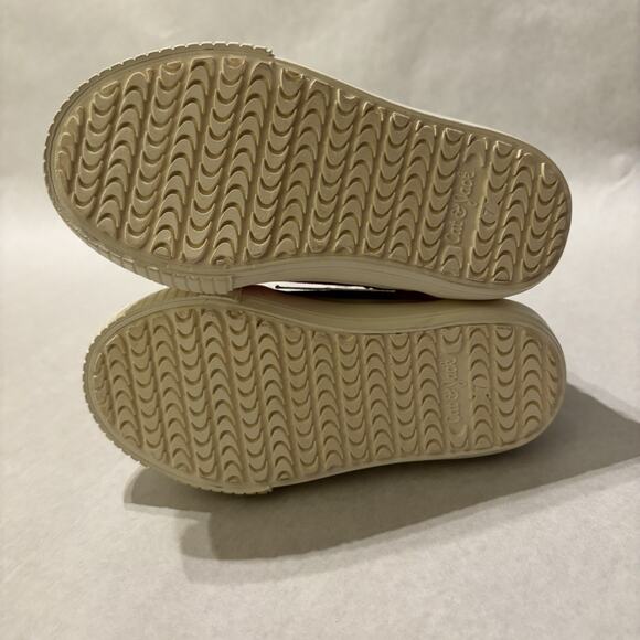 Cat & Jack Toddler Girls Nabi Sneakers Size 12 Canvas Lace Up Zipper Color Block - Picture 4 of 4